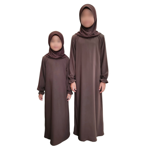 Abaya 'Soie de Médine' - Fille (2 à 12 ans)