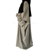 Abaya Papillon manches volants - Tissu épais
