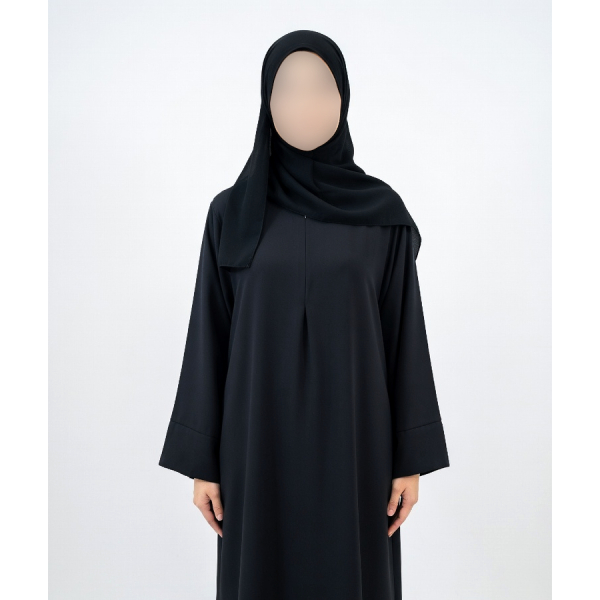 Abaya crêpe épaisse - Qualité +