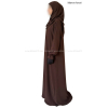 Abaya évasée manches tulipe - Soie de Médine