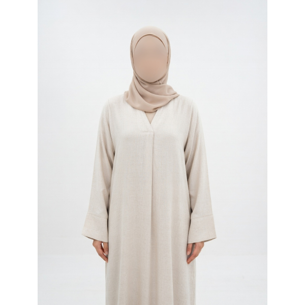 Abaya style Lin en Viscose