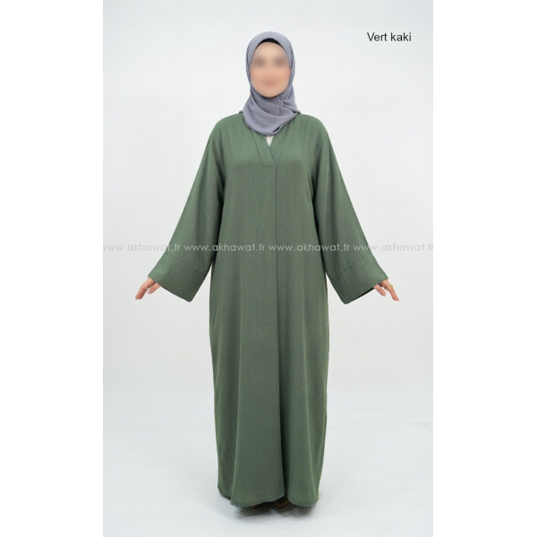 Abaya style Lin en Viscose