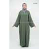 Linen style Abaya in Viscose