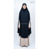 Khimar Cape avec fentes - Jazz - 145 cm
