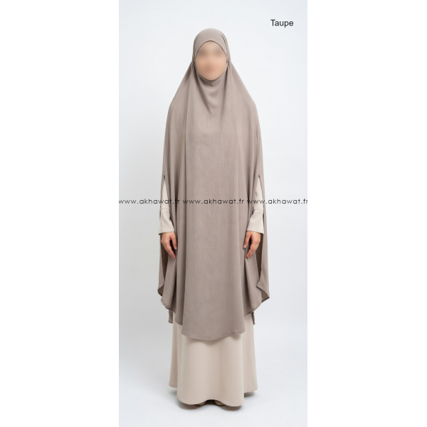 Khimar Cape avec fentes - Jazz - 145 cm