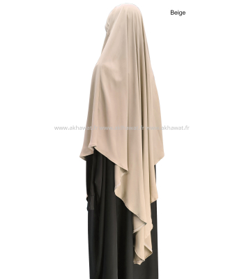 Khimar 140 cm - Soie de Médine