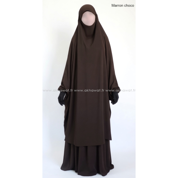 Jilbab Caviary - 2 pièces jupe - El bassira