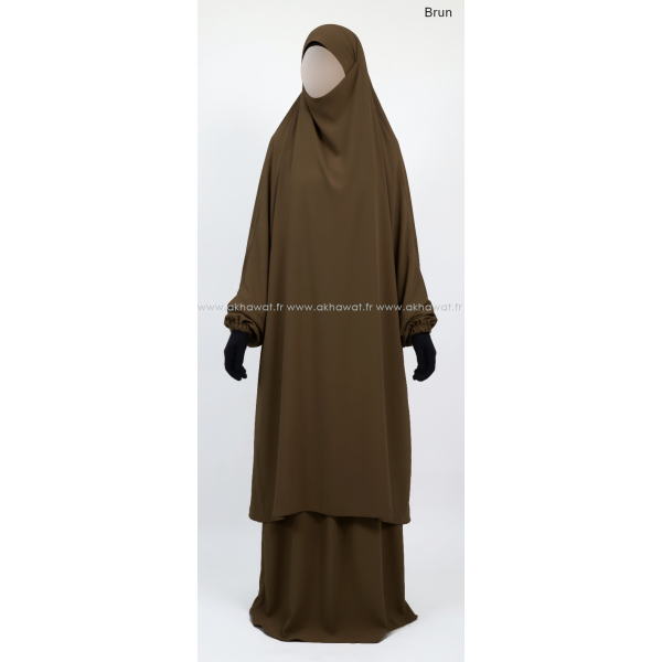 Jilbab Caviary - 2 pièces jupe - El bassira
