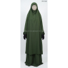 Caviary Jilbab - 2 pieces with skirt