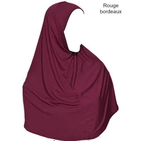 Hijab 1 pièce à enfiler - Lycra