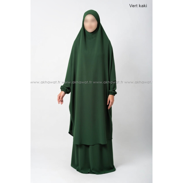 Jilbab Jazz 2 pièces jupe - El bassira