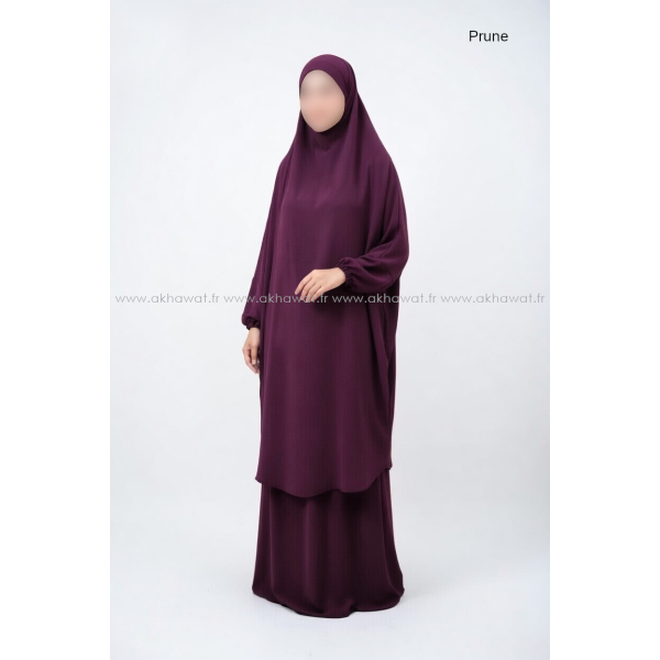 Jilbab Jazz 2 pièces jupe - El bassira
