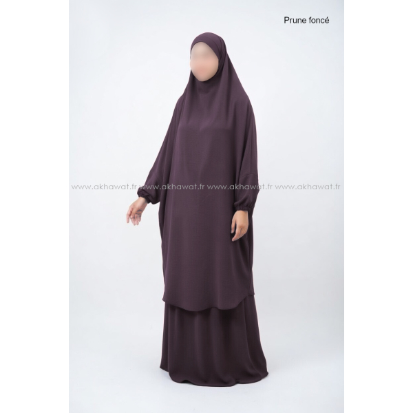 Jilbab Jazz 2 pièces jupe - El bassira