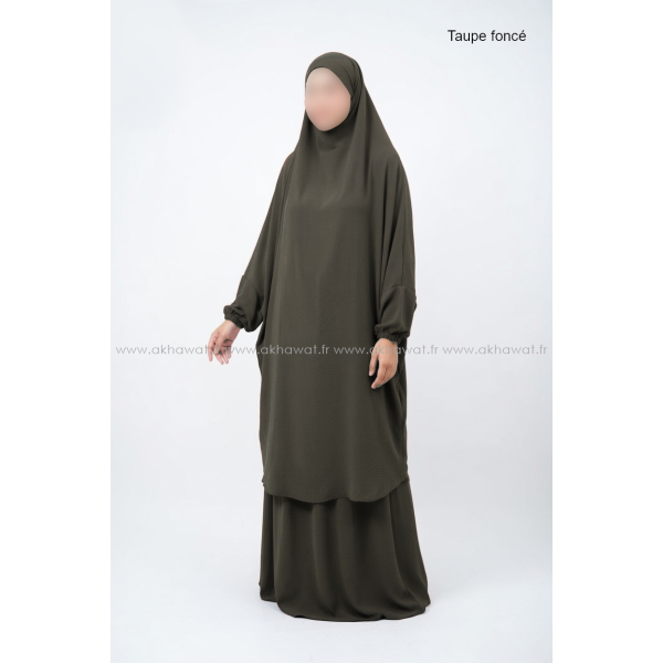 Jilbab Jazz 2 pièces jupe - El bassira