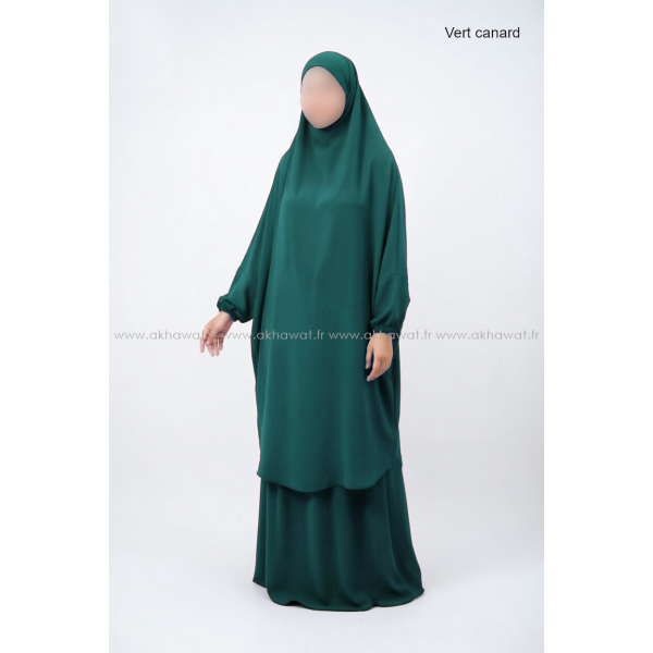 Jilbab Jazz 2 pièces jupe - El bassira