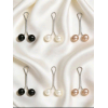 6 Pinces attache-hijab - Perle