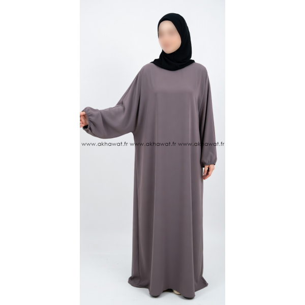 Abaya ample Caviary - 7 longueurs