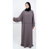 Abaya ample Caviary - 7 longueurs