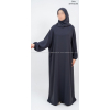 Abaya ample Caviary - 7 longueurs