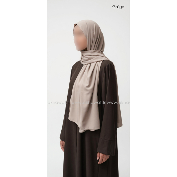 Hijab plume - 180x70 cm