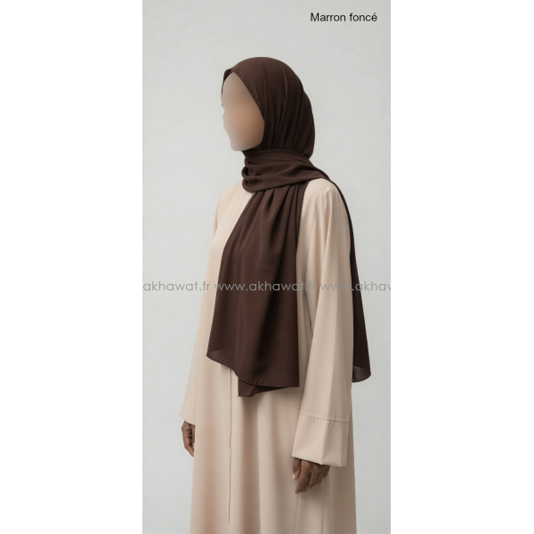 Hijab plume - 180x70 cm