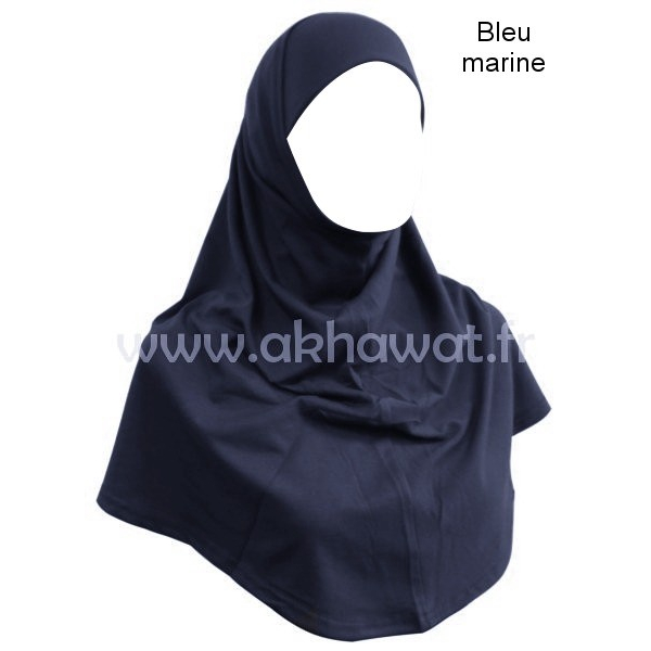 2 pieces hijab - Cotton