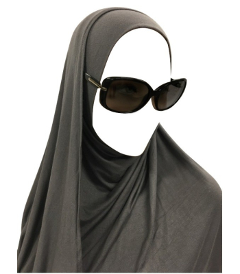 Hijab facile à enfiler - Viscose  - spécial écouteurs/lunettes