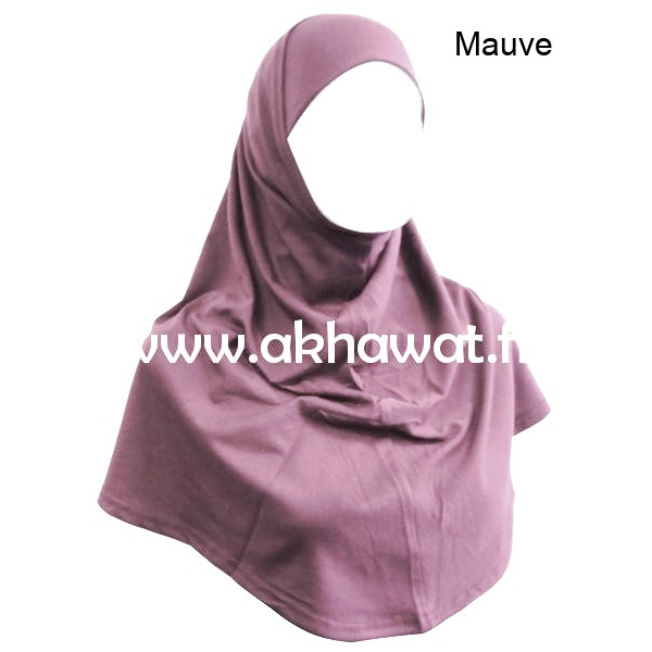 2 pieces hijab - Cotton