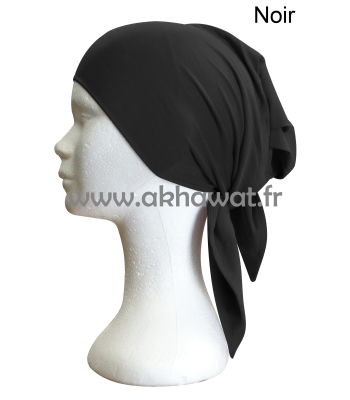 Large bonnet to tie - lycra