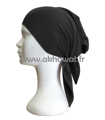 Large bonnet to tie - lycra