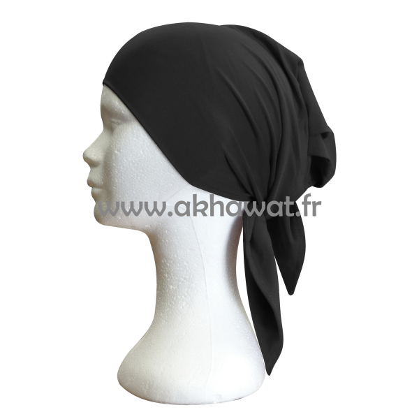Large bonnet to tie - lycra
