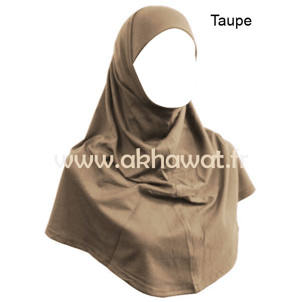 2 pieces hijab - Cotton